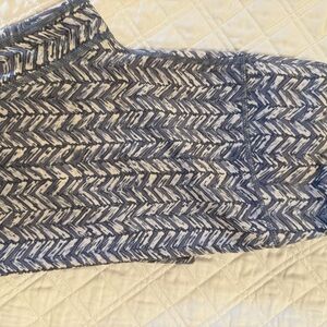 Stylish Blue Patterned Women's Jeans